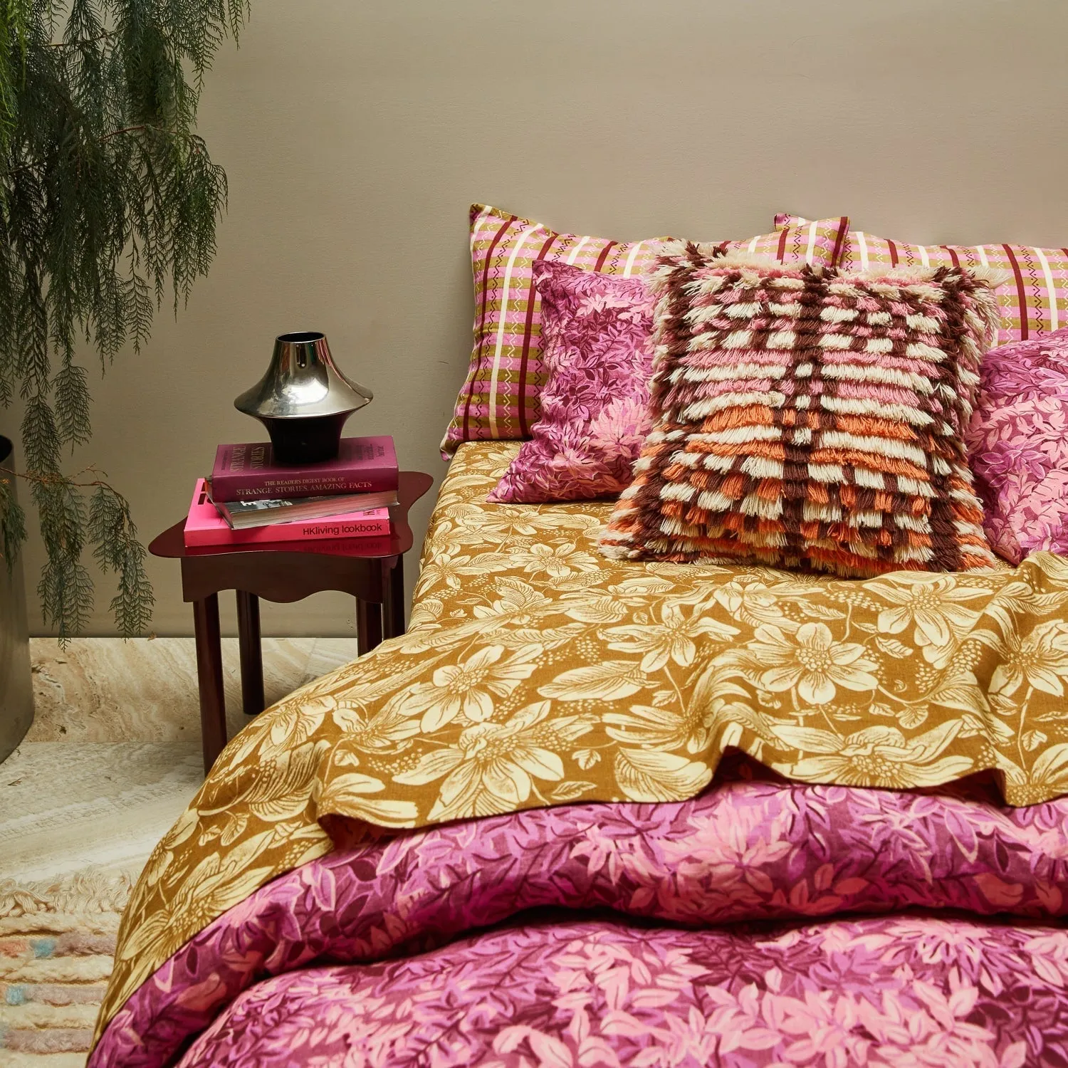 Saanvi Tufted Cushion - Desert