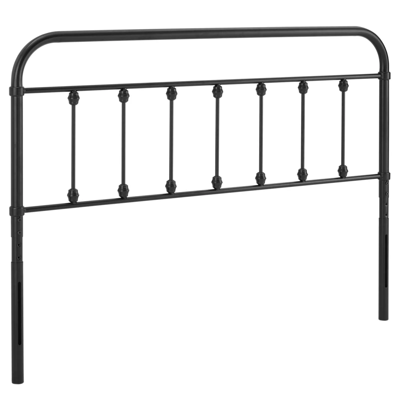 Sage King Metal Headboard Black MOD-6155-BLK