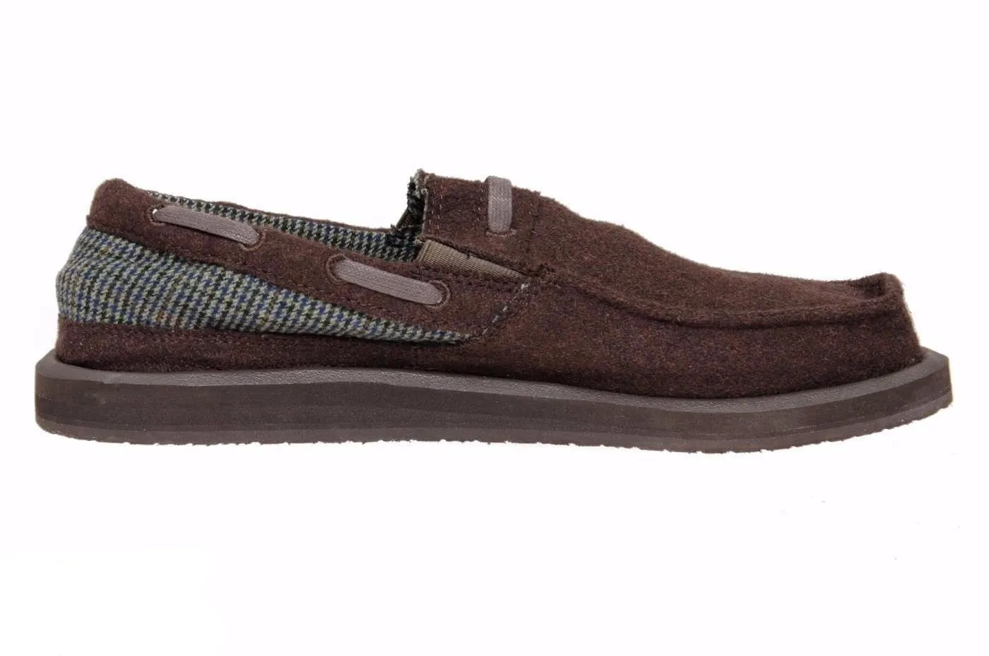 Sanuk Skipjack Hookie Brown Shoes