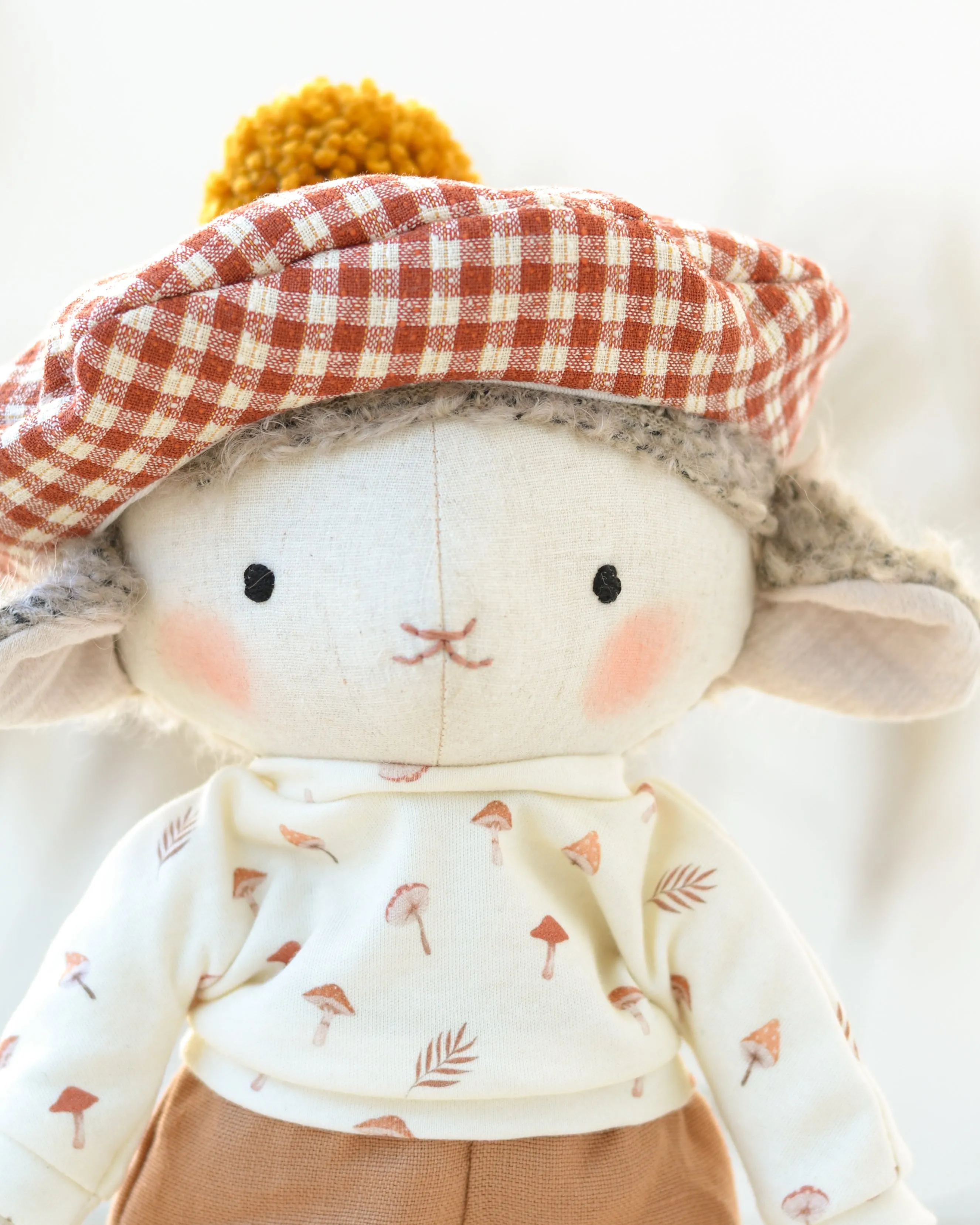 Sheep Doll French Beret