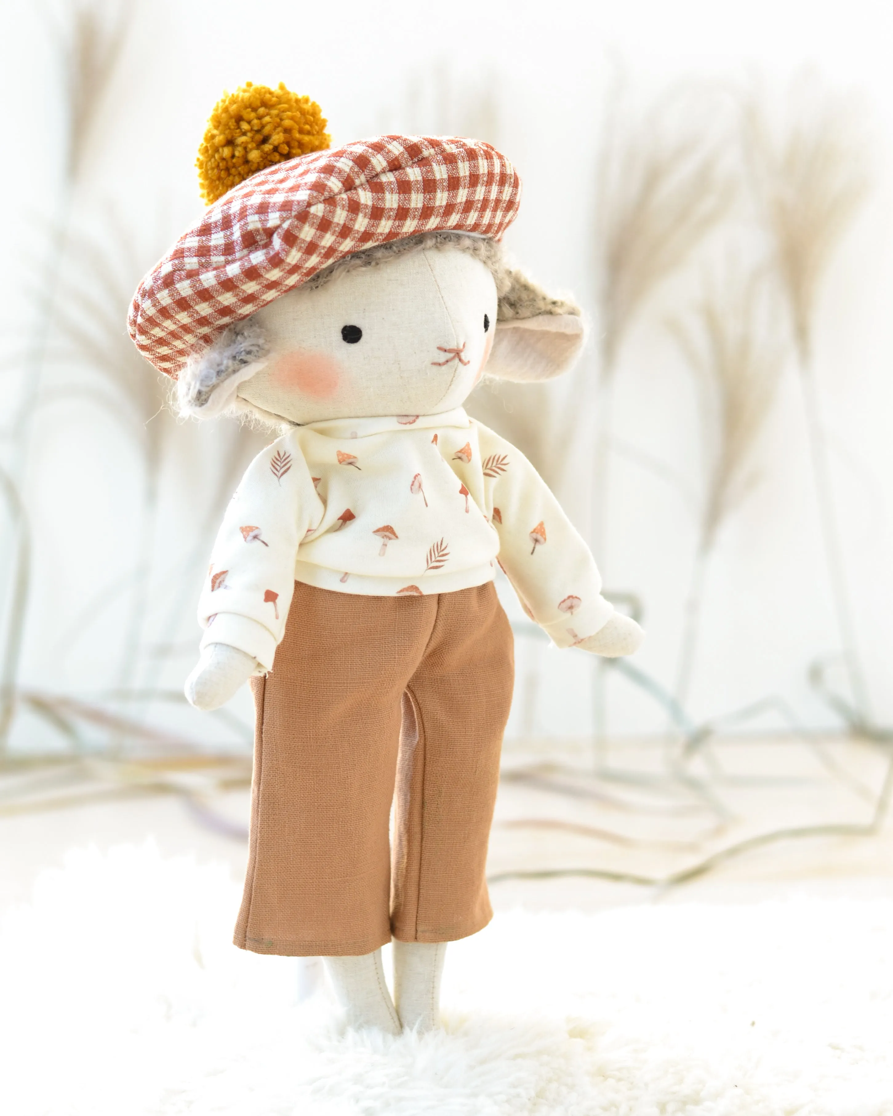 Sheep Doll French Beret