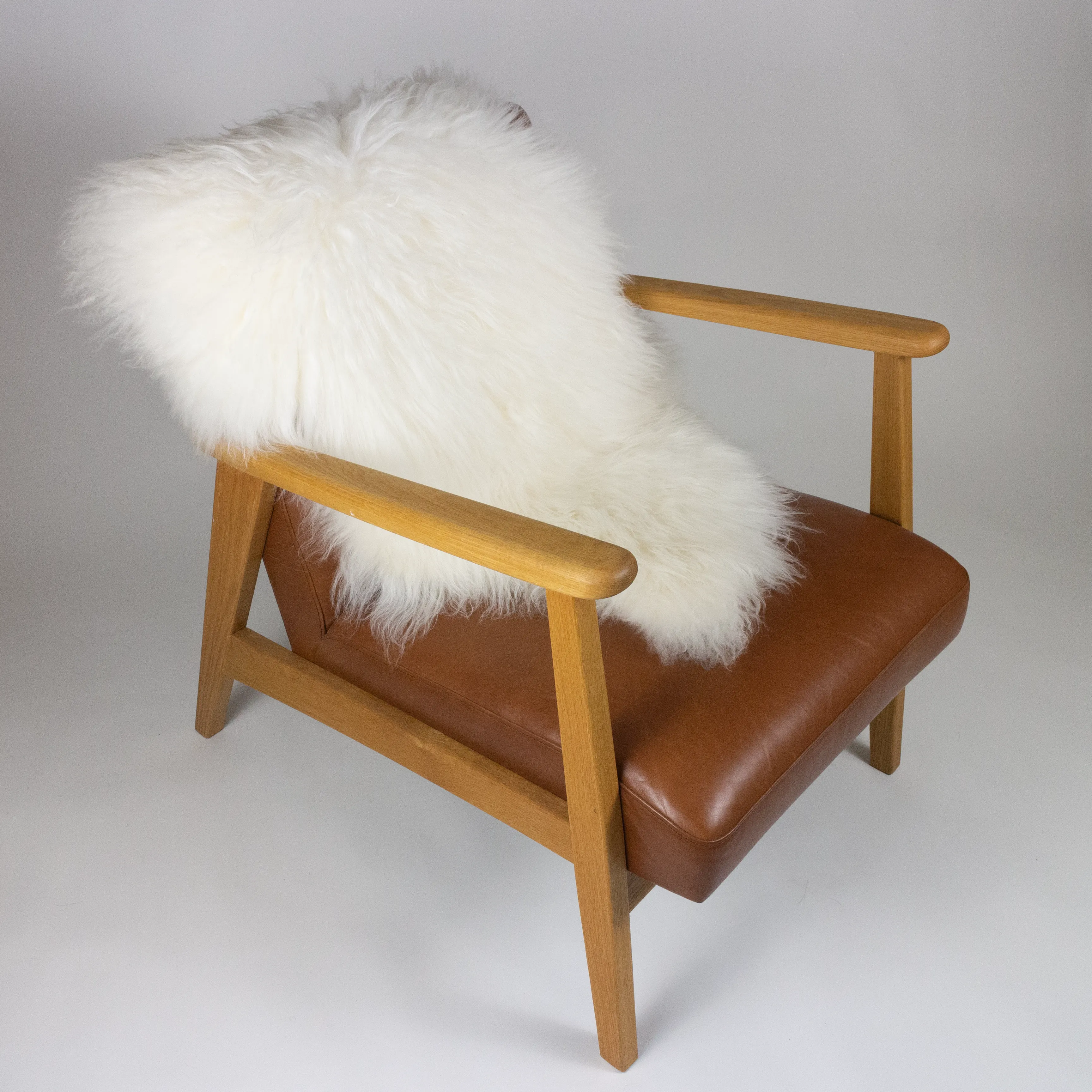 Sheepskin Throw Rug - Long Wool