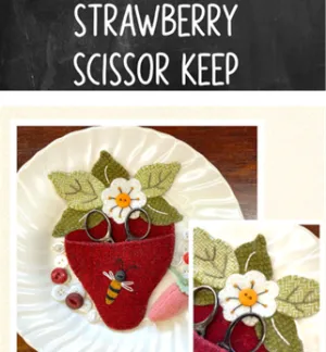 Strawberry Scissor Keep Pattern