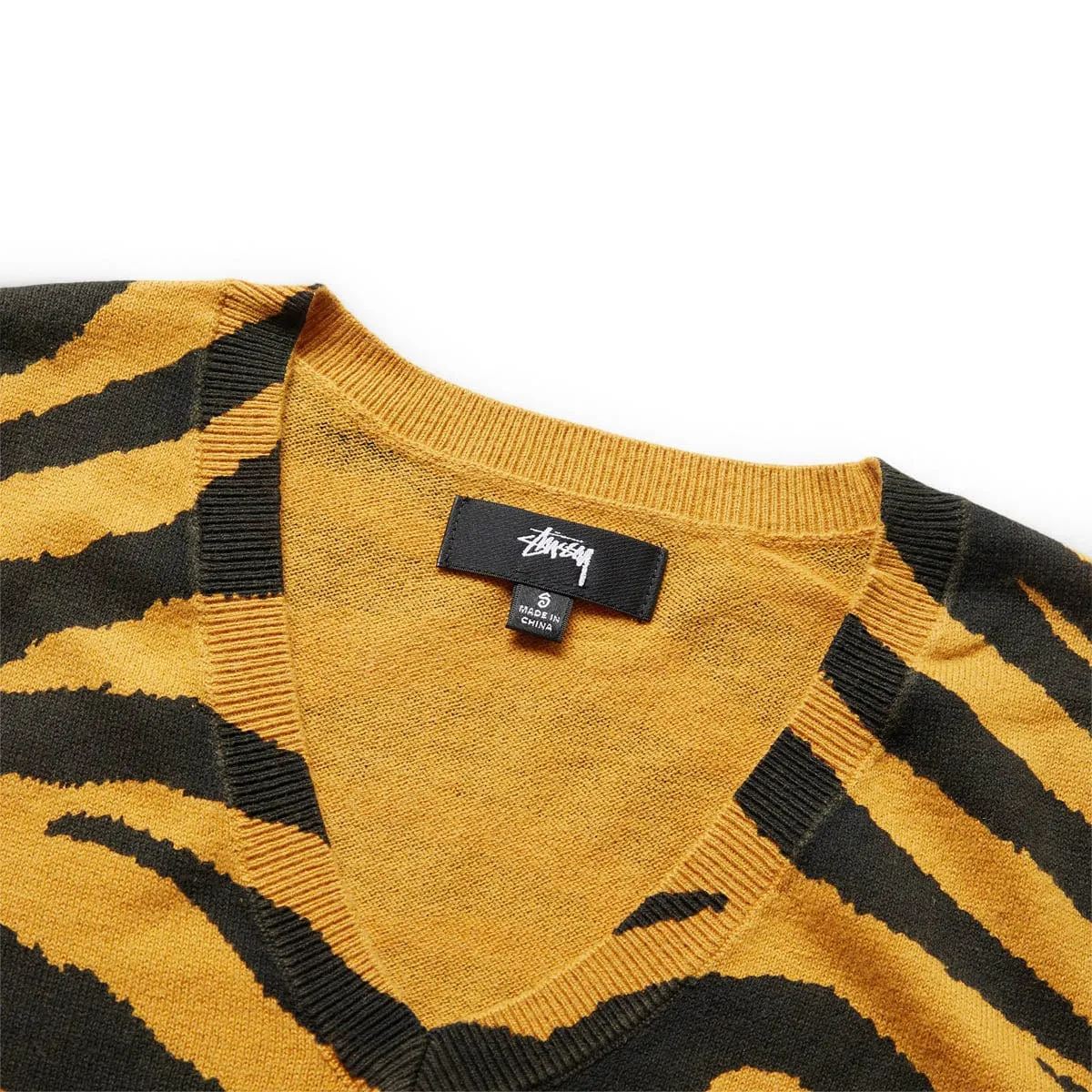 TIGER PRINTED SWEATER VEST