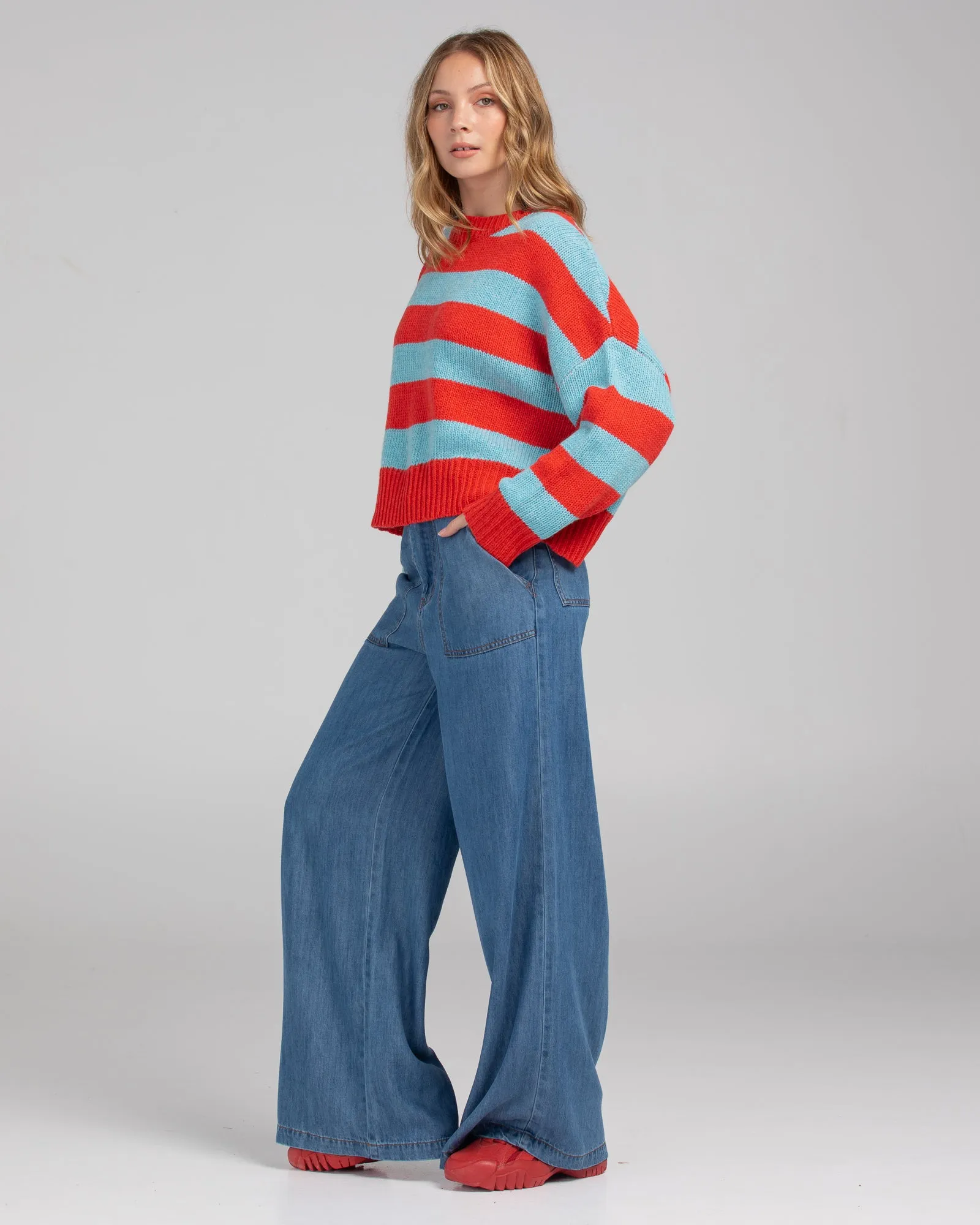 Wally Jumper - Seaside Stripe