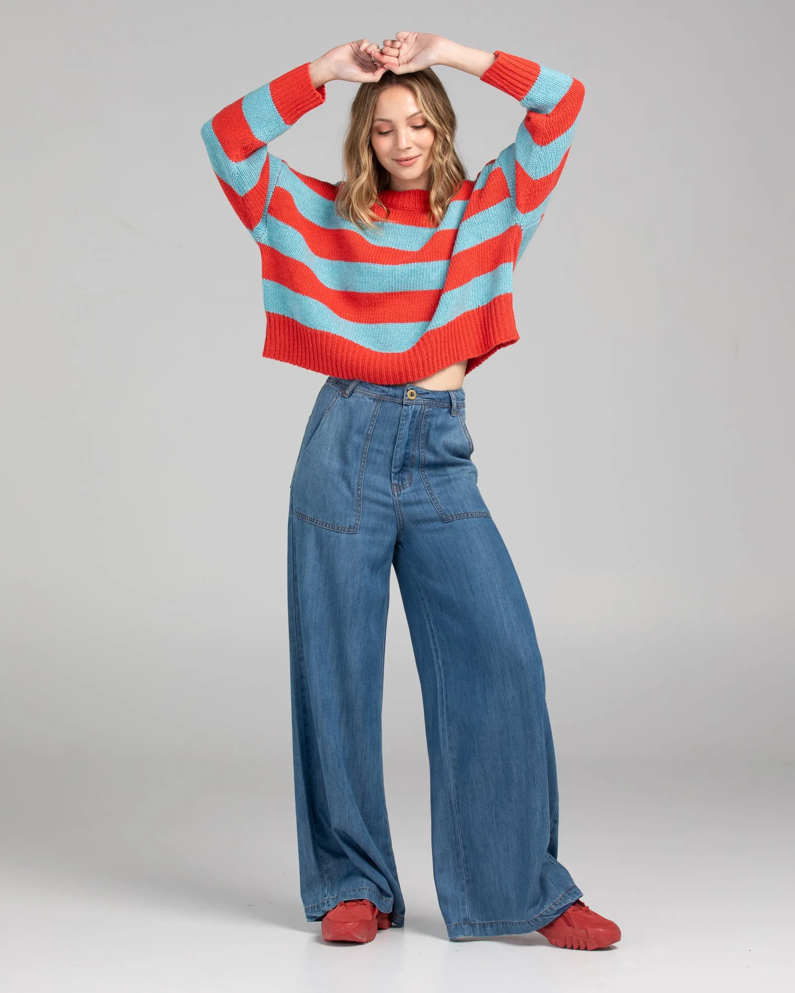 Wally Jumper - Seaside Stripe